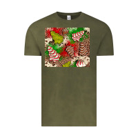 Vintage Olive little debbie tree cakes leopard Vintage Tee - JahusDesignShop