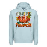 Blue Mist whatever spices your pumpkin Premium Hoodie - CowGirlArtShop