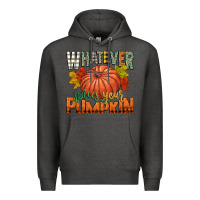 Charcoal Heather whatever spices your pumpkin Premium Hoodie - CowGirlArtShop