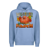 Colony Blue whatever spices your pumpkin Premium Hoodie - CowGirlArtShop