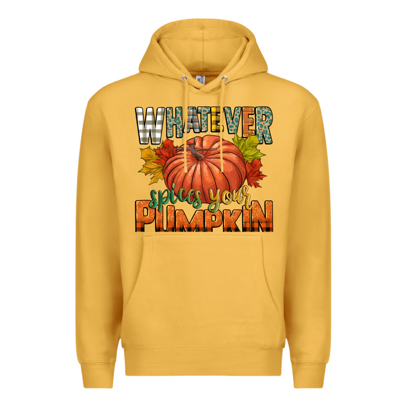 Whatever Spices Your Pumpkin Premium Hoodie by CowGirlArtShop | Teevron