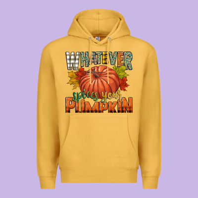 Whatever Spices Your Pumpkin Premium Hoodie Designed By Cowgirlartshop