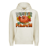 Oatmeal Heather whatever spices your pumpkin Premium Hoodie - CowGirlArtShop