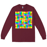 Burgundy Pride lgbtq flag and leopard with glitter seamless Long Sleeve Tee - BundleAndBundleShop