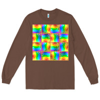 Pride Lgbtq Flag And Leopard With Glitter Seamless Long Sleeve Tee | Teevron
