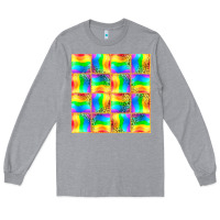 Heather Grey Pride lgbtq flag and leopard with glitter seamless Long Sleeve Tee - BundleAndBundleShop