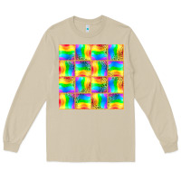Mushroom Pride lgbtq flag and leopard with glitter seamless Long Sleeve Tee - BundleAndBundleShop