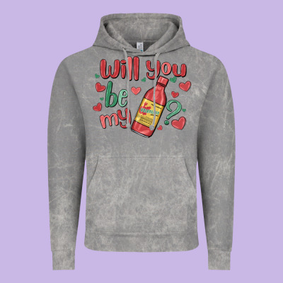 Will You Be My Vintage Hoodie Designed By Maliassmallbusiness