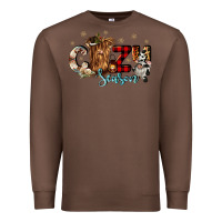 Chestnut cozy season Premium Sweatshirt - CowGirlArtShop
