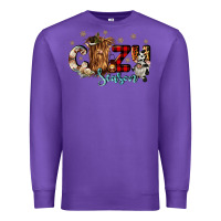 Purple cozy season Premium Sweatshirt - CowGirlArtShop