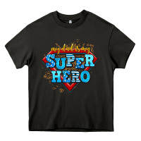 Asphalt my dad is my super hero Heavy Core Tee - AdoDesignShop