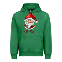 Emerald santa gnomes Urban Hoodie - FaDigitalArtStudio
