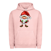 Pigment Salmon santa gnomes Urban Hoodie - FaDigitalArtStudio