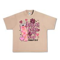 Burro valentine jesus fills my cup Urban Heavy Tee - MaliasSmallBusiness
