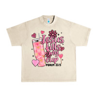 Sandshell valentine jesus fills my cup Urban Heavy Tee - MaliasSmallBusiness