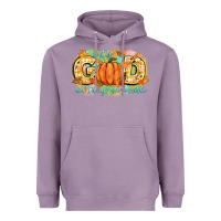 Lavender with god all things are possible Heavyweight Hoodie - CowGirlArtShop