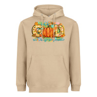 Mushroom with god all things are possible Heavyweight Hoodie - CowGirlArtShop