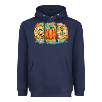 Navy with god all things are possible Heavyweight Hoodie - CowGirlArtShop
