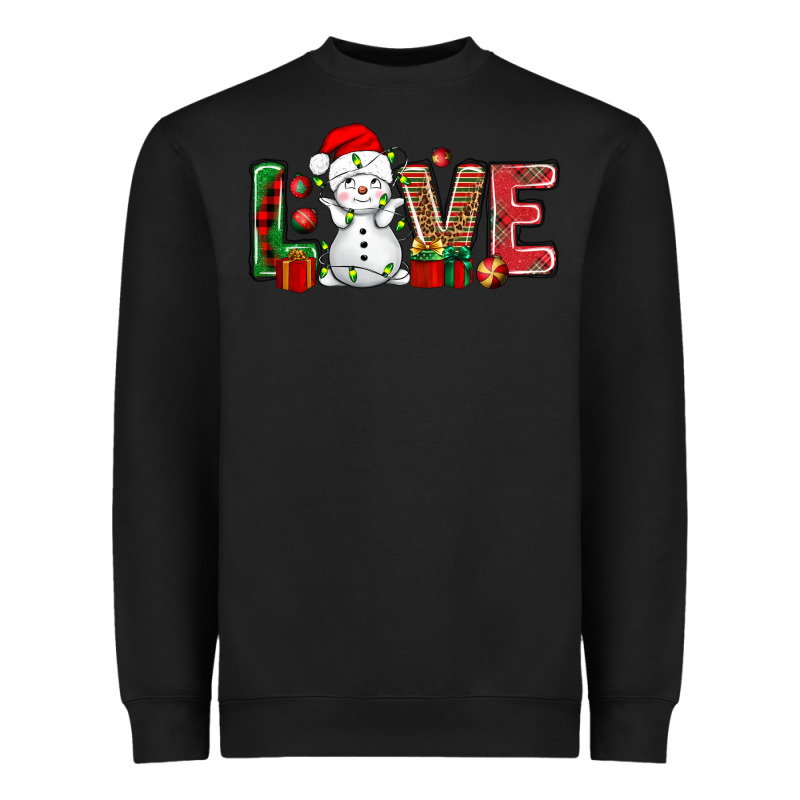Love Snowman Bbs Heavyweight Sweatshirt by BundleAndBundleShop | Teevron