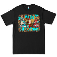 Black merry christmas Premium Tee - JahusDesignShop