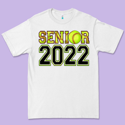 Senior Softball Premium Tee Designed By Adodesignshop