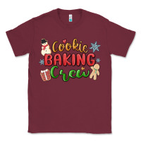 Burgundy cookie baking crew Classic Tee - MaliasSmallBusiness