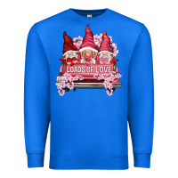 True Royal Loads of love with flowers Valentine's Day Premium Sweatshirt - HowdyJamesFarm