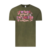 Vintage Olive i'm not perfect i'm limited edition Vintage Tee - MaliasSmallBusiness