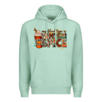My Blood Type Is Pumpkin Spice Premium Hoodie | Teevron