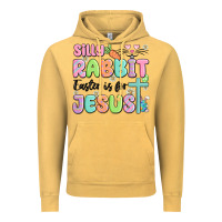 Vintage Mustard silly rabbit easter is for jesus Vintage Hoodie - MaliasSmallBusiness