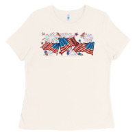 Bone fourth of july american flag Ladies Tee - RanaPortraitStore