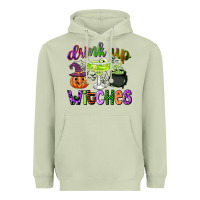 Matcha drink up witches Heavyweight Hoodie - CowGirlArtShop