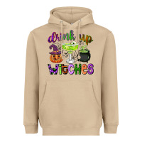 Mushroom drink up witches Heavyweight Hoodie - CowGirlArtShop