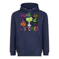 Navy drink up witches Heavyweight Hoodie - CowGirlArtShop