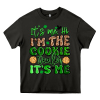 Asphalt it's me hi i'm the cookie dealer it's me girl scou Heavy Core Tee - Artiststas