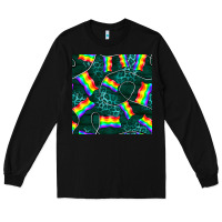 Black Pride lgbtq flags with leopard seamless pattern Long Sleeve Tee - BundleAndBundleShop