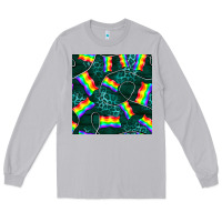 Moon Dust Pride lgbtq flags with leopard seamless pattern Long Sleeve Tee - BundleAndBundleShop