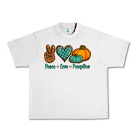 Lunar Rock Peace love pumpkins Urban Heavy Tee - NancyCooperArtShop