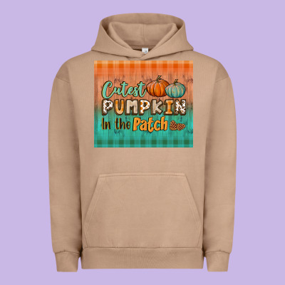 Cutest Pumpkin In The Patch Tumbler Urban Hoodie Designed By Bundleandbundleshop