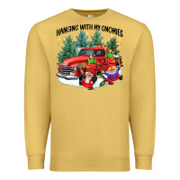 Antique Gold hanging with my gnomies Premium Sweatshirt - CowGirlArtShop