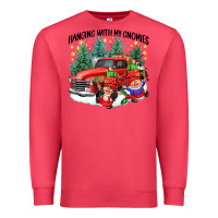 Cardinal hanging with my gnomies Premium Sweatshirt - CowGirlArtShop