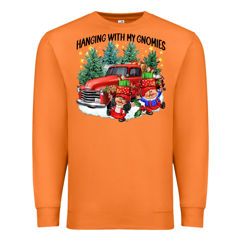 Hanging With My Gnomies Premium Sweatshirt by CowGirlArtShop | Teevron