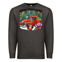 Smoke hanging with my gnomies Premium Sweatshirt - CowGirlArtShop