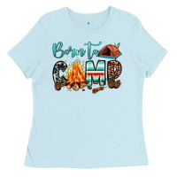 Born To Camp Ladies Tee | Teevron