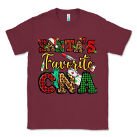 Burgundy santas favorite cna christmas Classic Tee - NancyCooperArtShop