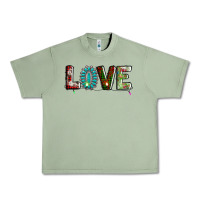 Oil Green love christmas gemstone Urban Heavy Tee - AdoDesignShop