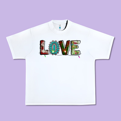 Love Christmas Gemstone Urban Heavy Tee Designed By Adodesignshop