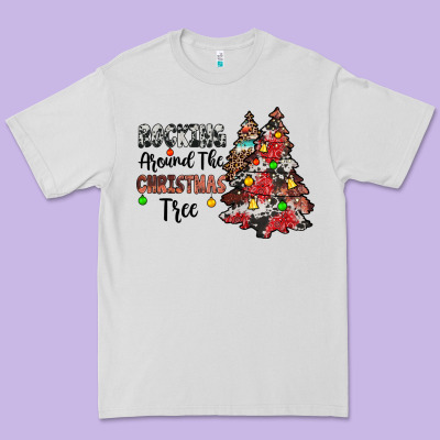 Rocking Around The Christmas Tree Premium Tee Designed By Jahusdesignshop