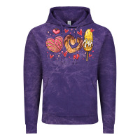 Cloud Purple valentines day mexican food Vintage Hoodie - MaliasSmallBusiness