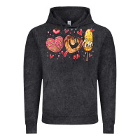 Vintage Black valentines day mexican food Vintage Hoodie - MaliasSmallBusiness
